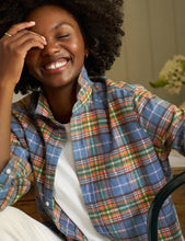 Load image into Gallery viewer, Frank & Eileen | Eileen Relaxed Button-Up Shirt Shirt Orange, Green, Blue Plaid Flannel