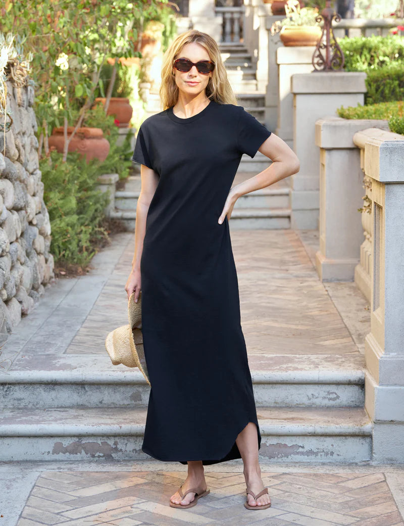 Frank & Eileen Harper Perfect Tee Maxi Dress L / British Royal Navy