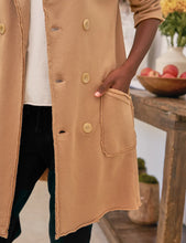 Load image into Gallery viewer, Frank & Eileen Belfast Trench Sweatshirt Trench Coat | Camel