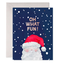 Load image into Gallery viewer, Oh What Fun Santa Boxed Set of 6 Christmas Cards