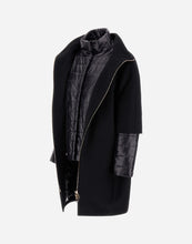 Load image into Gallery viewer, Herno Coat In Luxury Wool & Nylon Ultralight | Black