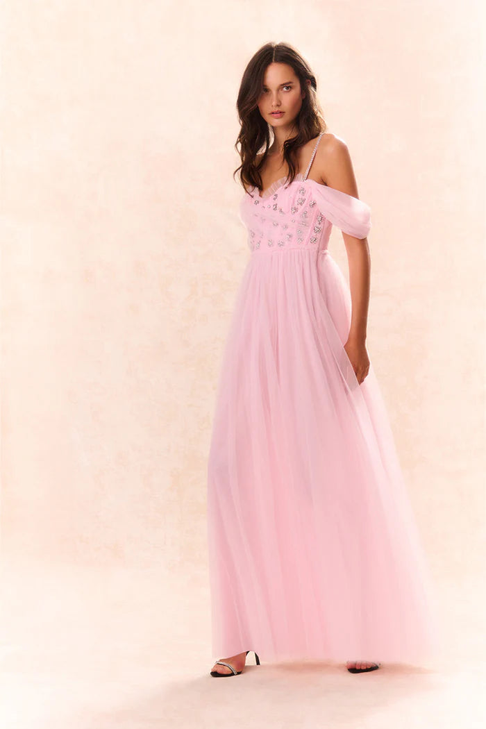 FINAL SALE LOVESHACKFANCY Dantine Tulle Ball Gown – Cat & Kate Boutique