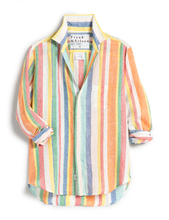 Load image into Gallery viewer, Frank &amp; Eileen | Eileen Relaxed Button Up Multi-Color Stripe