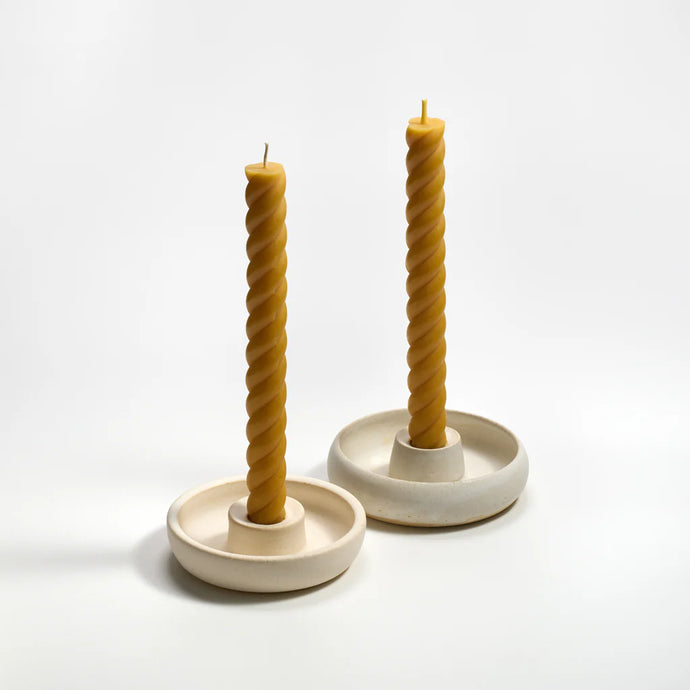 Greentree Home Rope Taper Candle Pair | Assortment