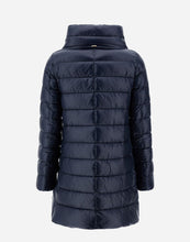 Load image into Gallery viewer, Herno Iconico Amelia A-Line Down Coat | Navy Blue