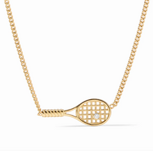 Load image into Gallery viewer, Julie Vos Tennis Racquet Delicate Necklace