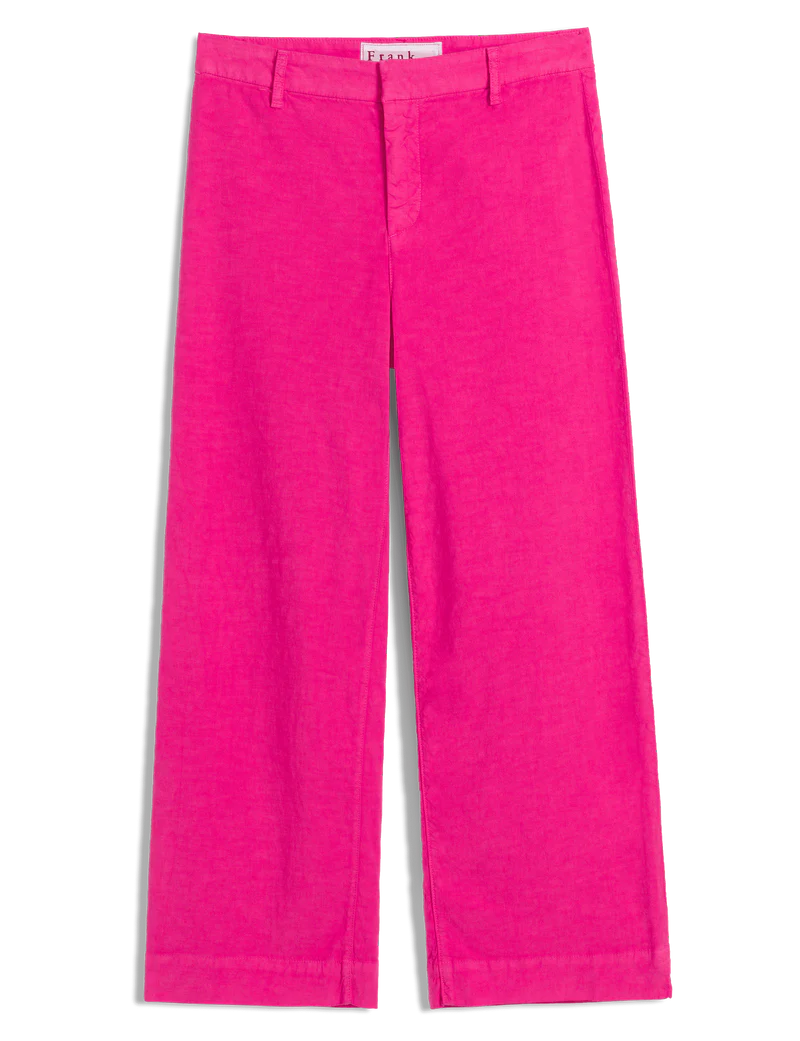 Frank & Eileen Wexford Wide-Leg Linen Pant