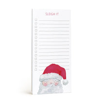 Load image into Gallery viewer, Sleigh It Santa Market Notepad | Christmas Checklist