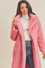 Load image into Gallery viewer, Katie Teddy Coat | Pink