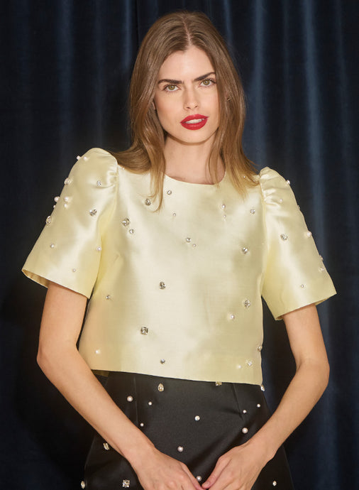 Hunter Bell Olivia Top | Ivory