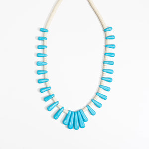 Gather Goods Graduated Turquoise Necklace