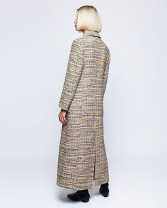 Mirto Multi-Color Tweed Coat