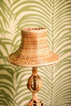 Load image into Gallery viewer, Pair Of Topiary Rattan Lamps With Shades
