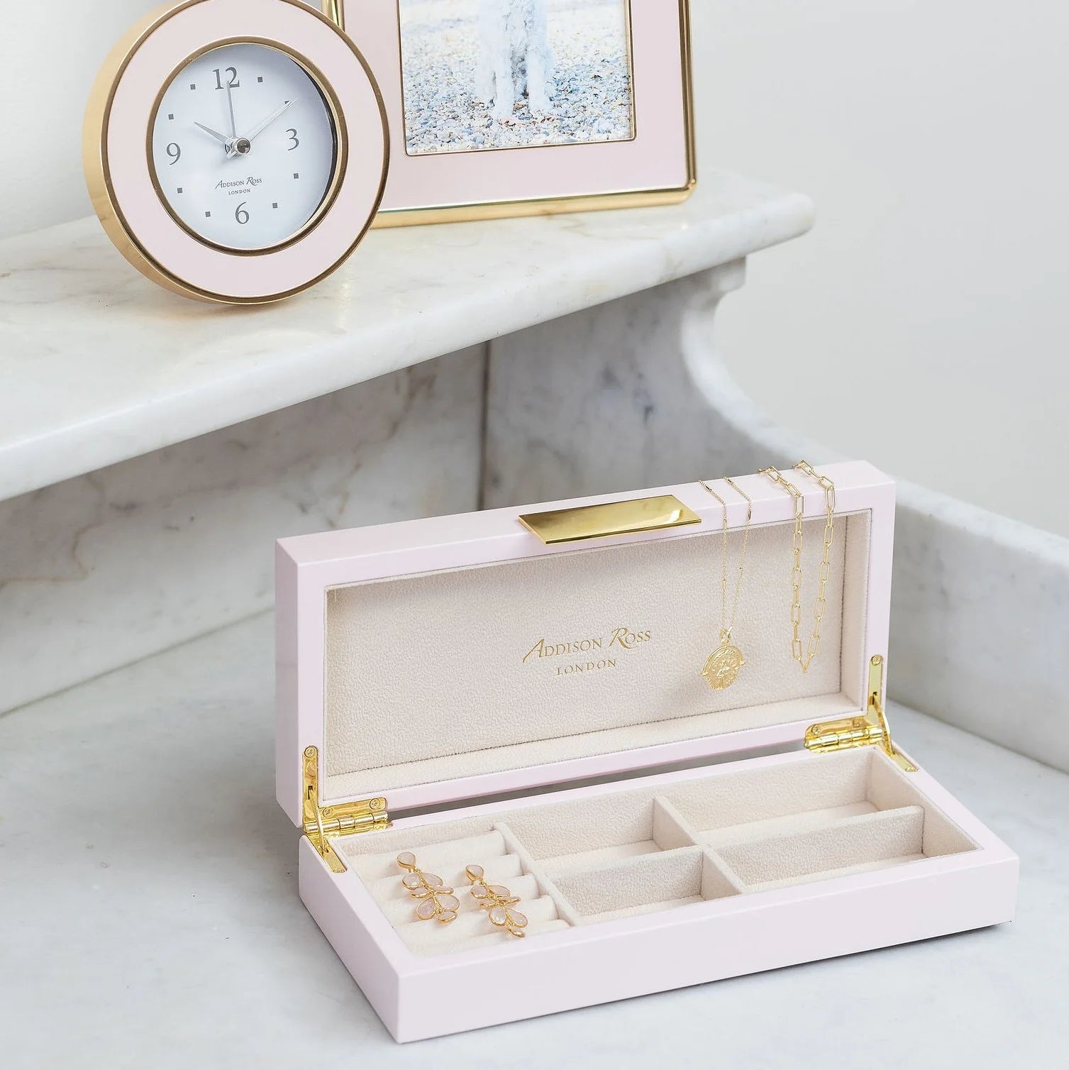 Addison Ross Lacquer Jewelry Box | Pink – Cat & Kate Boutique