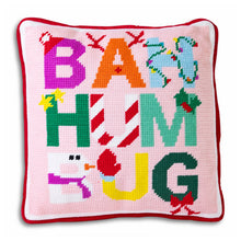 Load image into Gallery viewer, Bah Humbug Needlepoint Pillow