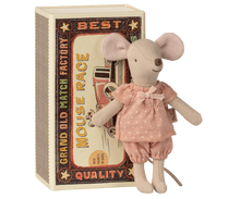 Load image into Gallery viewer, Maileg Big Sister in Matchbox | Pink PJs
