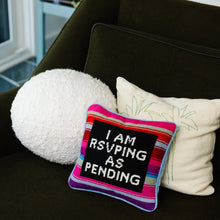 Load image into Gallery viewer, RSVP Needlepoint Pillow