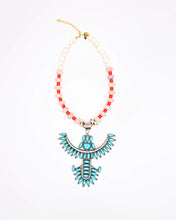 Load image into Gallery viewer, Gather Goods Firebird Turquoise Necklace