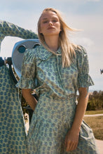 Load image into Gallery viewer, FINAL SALE Hunter Bell Willa Shorts | Navy Bird Block