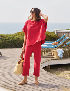 Frank & Eileen Catherine Favorite Sweatpant | Double Decker Red