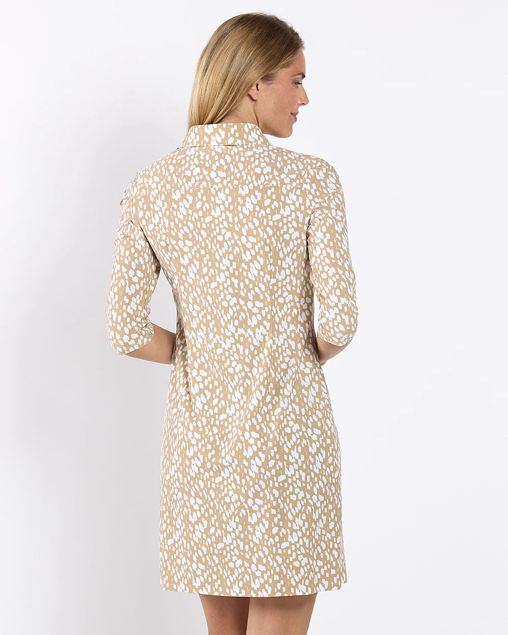 Susanna Shirt Dress Jude Cloth in Antelope Sand| Jude Connally XS / Antelope Sand / Regular Susanna Shirt Dress Jude Cloth in Antelope Sand| Jude Connally XS / Antelope Sand / Regular
