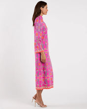 Load image into Gallery viewer, FINAL SALE Jude Connally Devon Dress | Heritage Chains Hot Pink