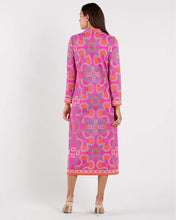 Load image into Gallery viewer, FINAL SALE Jude Connally Devon Dress | Heritage Chains Hot Pink