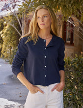Load image into Gallery viewer, Frank &amp; Eileen Jackie T-Shirt Cardigan | Classic Navy