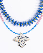 Load image into Gallery viewer, Gather Goods Navy Blue &amp; Olive Spacers Necklace