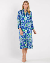 Load image into Gallery viewer, Jude Connally Lyra Dress | Garden Cobalt