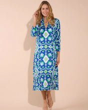 Load image into Gallery viewer, Jude Connally Lyra Dress | Garden Cobalt