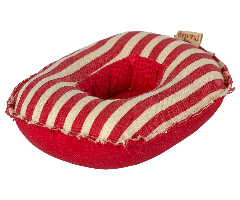 Maileg Rubber Boat~Red Stripe