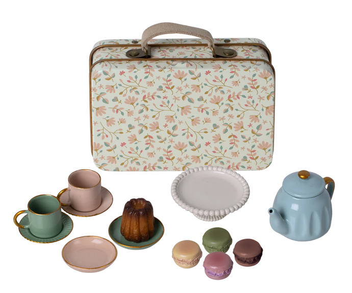 Maileg Afternoon Treat Tea Set Mouse | Merle