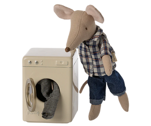 Maileg Washing Machine~Mouse