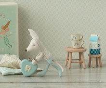 Load image into Gallery viewer, Maileg Table and Stool Set Mouse