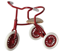 Load image into Gallery viewer, Maileg Abri a tricycle, Mouse Red