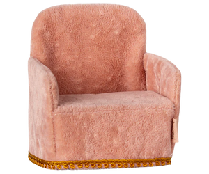 Maileg Folding Chair~Mouse~Rose