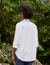 Load image into Gallery viewer, Frank &amp; Eileen | Eileen Ruffle Ruffle Collar Button-Up Shirt | White