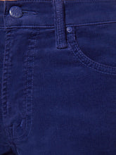 Load image into Gallery viewer, Mother Denim The Bookie Flood | Twilight Blue Chorduroy