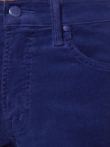 Mother Denim The Bookie Flood | Twilight Blue Chorduroy