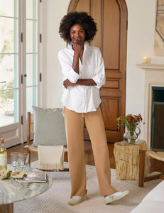 Frank & Eileen Catherine 29" Full Length Sweatpant | Camel