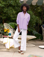 Load image into Gallery viewer, Frank &amp; Eileen Patrick Popover Henley | Heritage Jersey Violet