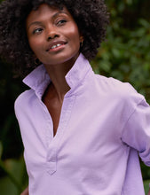 Load image into Gallery viewer, Frank &amp; Eileen Patrick Popover Henley | Heritage Jersey Violet