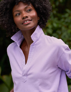 Frank & Eileen Patrick Popover Henley | Heritage Jersey Violet