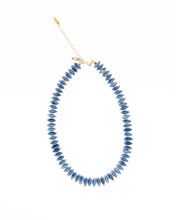 Load image into Gallery viewer, Gather Goods Navy Blue &amp; Olive Spacers Necklace