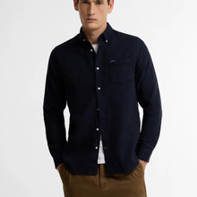 Load image into Gallery viewer, Barbour Men's Buckley Tailored Herringbone Shirt | Navy