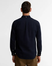 Load image into Gallery viewer, Barbour Men's Buckley Tailored Herringbone Shirt | Navy