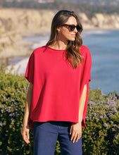 Load image into Gallery viewer, Frank &amp; Eileen Olive Original Capelet Triple Fleece | Double Decker Red