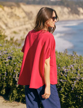 Load image into Gallery viewer, Frank &amp; Eileen Olive Original Capelet Triple Fleece | Double Decker Red