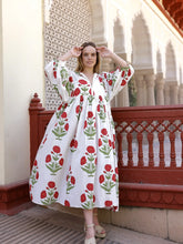 Load image into Gallery viewer, Maison Marigold Taj Maxi Dress | Red Marigold